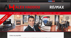 Desktop Screenshot of alexhaddou.com
